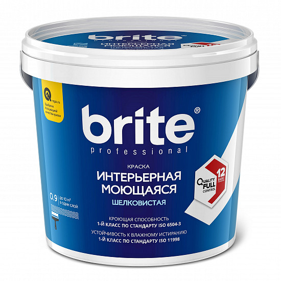 Краска Brite® Professional интерьерная моющаяся