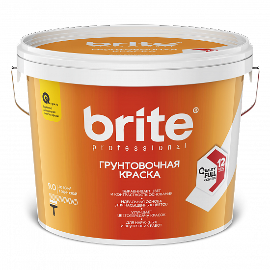 Краска Brite® Professional грунтовочная белая 